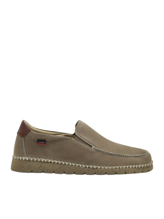 Callaghan Δερμάτινα Ανδρικά Loafers σε Μπεζ Χρώμα