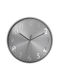 Iliadis Wall Clock Plastic Silver Ø30cm