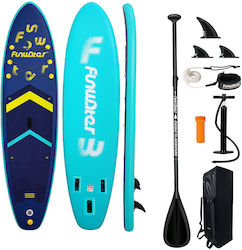 Funwater Inflatable SUP Board Light Blue