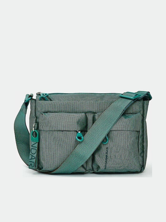 Mandarina Duck Fabric Women's Shoulder Bag Turq...