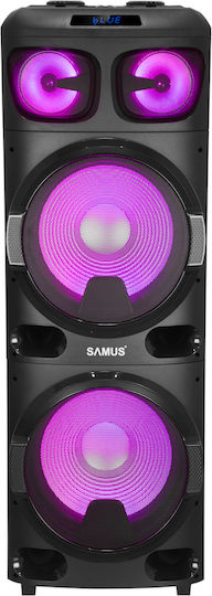 Samus Phoenix 15 Bluetooth Lautsprecher 120W mit Tischuhr Schwarz