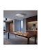 kelvo Barchetta Ceiling Mount Light 48cm White with Integrated LED