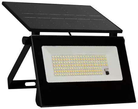 Spot Light Solarleuchte 40W Mit Einstellbarem Warm zu kühlem Weiß, Fotowiderstand und Fernbedienung