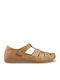 Women's Ballerina Shoes In Beige Colour