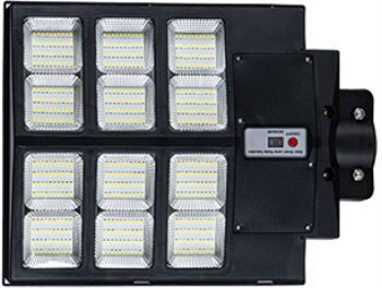 Spot Light Solar LED Flood Light 100W Adjustable White with Remote Control