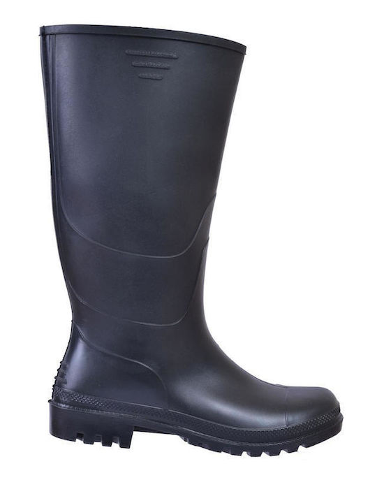 Ginocchio Black Safety Wellies