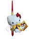 Πασχαλινή Χειροποίητη Λαμπάδα Hello Kitty 23cm