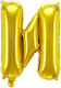 Letter N Foil Gold 45cm