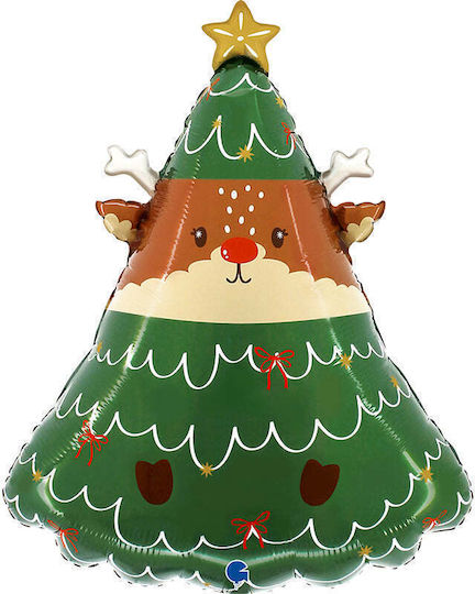 iparty Weihnachts-Folienballon Jumbo Rentier 59cm