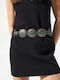 Elastic Women's Belt Black