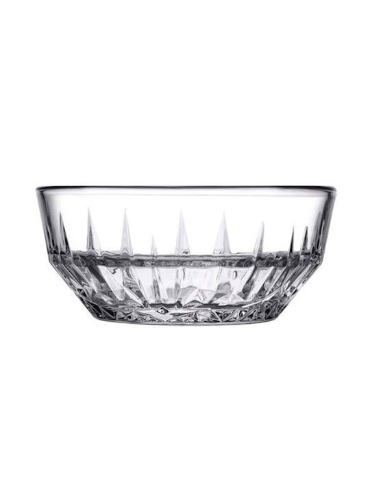 Hermia Round Glass Transparent Serving Bowl Diameter 8cm 6 Pieces