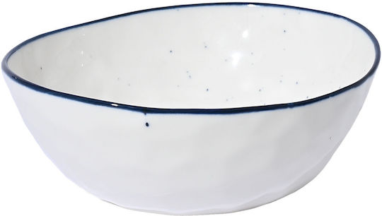 Estia Pebbles Round Serving Bowl Porcelain White 6pcs