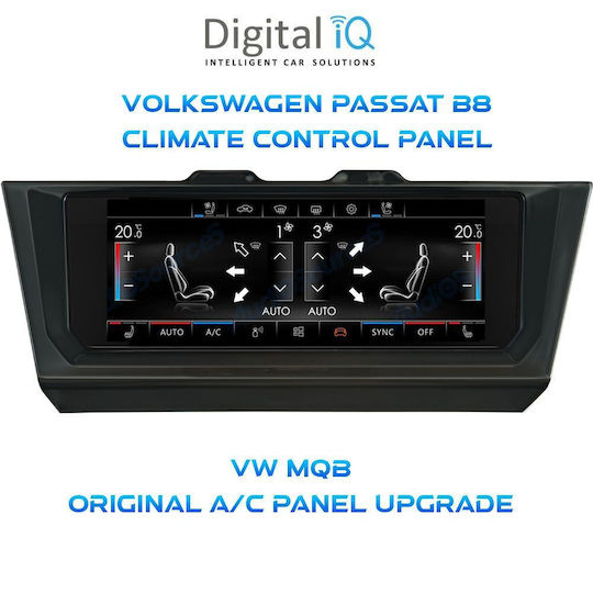 Digital IQ Автомобилна Аудио Система за Volkswagen Passat / Arteon 2018 с A/C (Bluetooth/USB/Wi-Fi/GPS) с Touch Screen 6.9"
