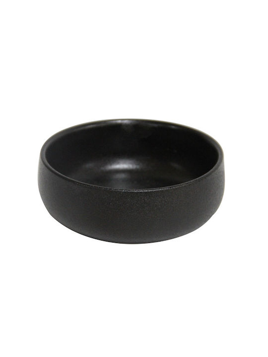 Raki Bol Negru De Servire Rotund Din Ceramică N...