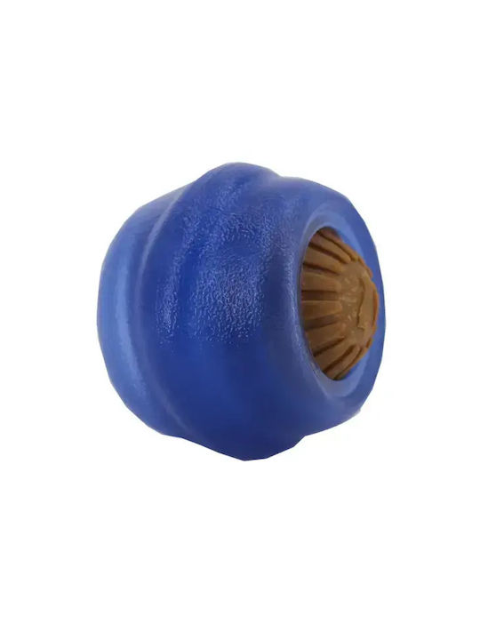 Starmark Treat Ball Dog Toy Rubber Medium Beige