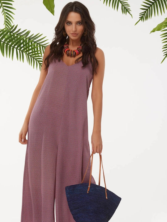 Women's One-piece Jumpsuit Pink