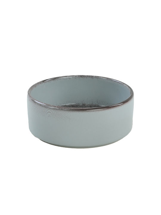 Raki Home Servierschale Rund Keramik Graue mit Durchmesser 14cm