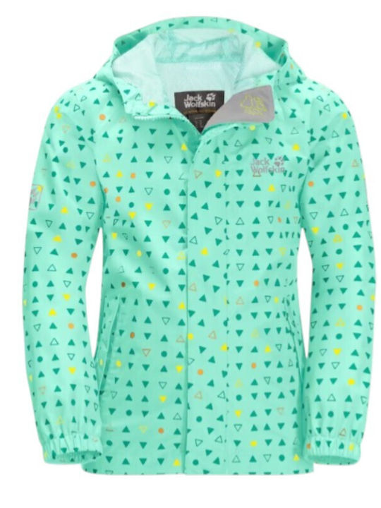Waterproof Kids Casual Jacket Opal Allover