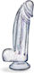 Blush Dildo Realistic Dildo Cu Ventuză Transparent