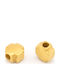 Cruce Metalică 6mm Aurită Gr 24k Pachet 12 Bucăți