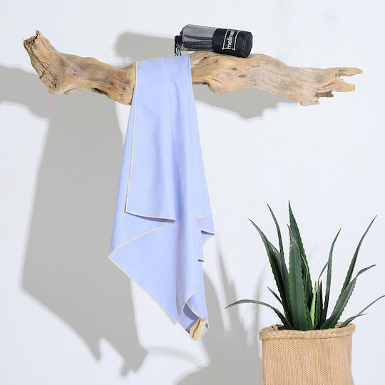 Melinen Πετσέτα Microfiber Σώματος 275gr/m² Ροζ 170x80εκ.