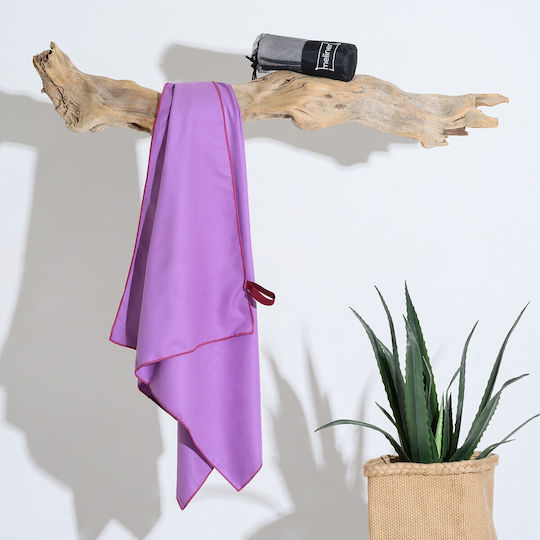 Melinen Πετσέτα Microfiber Σώματος 275gr/m² Μωβ 170x80εκ.