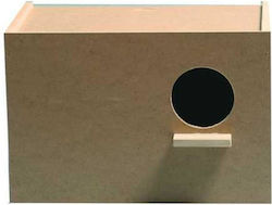 Wooden Parrot Nest 28x16x19cm