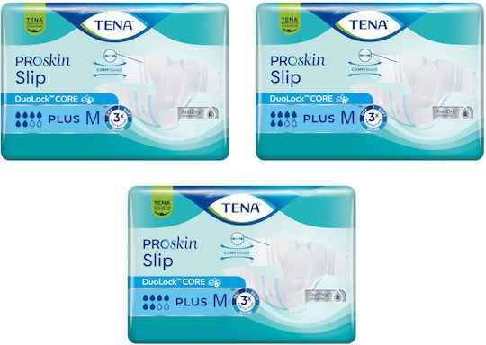 Tena Proskin Slip Plus Incontinence Underwear Medium in Gray Colour 90 Units