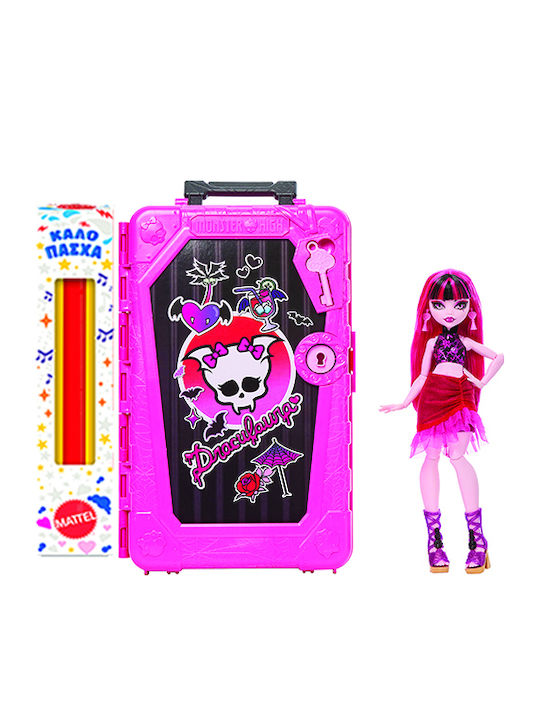 Monster High Spielzeugkerze Draculaura Koffer Mattel
