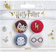 Harry Potter Set 4 Verschiedene Abzeichen 10 Stück