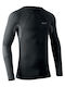 Kapriol Herren Thermounterwäsche Langarmshirt Schwarze