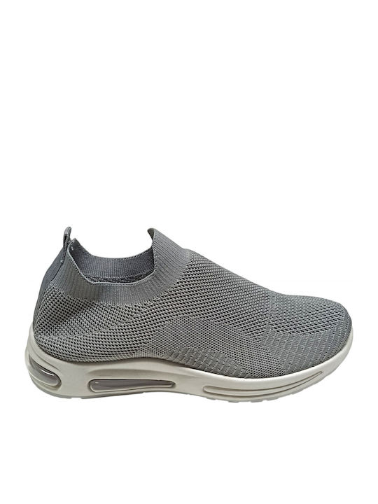 Γυναικεία Slip-On Γκρι