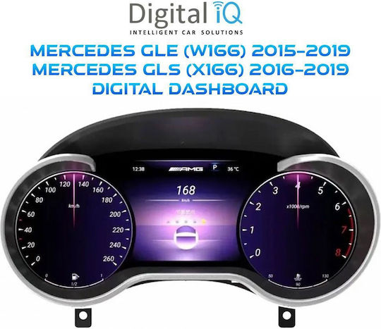 Digital Iq Ddd 997_dc 12.3in Digital Cluster Mercedes Ml-gl W166 Gle W166 Gls X166 Mod 2015-2019