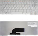 Испанска Клавиатура За Лаптоп Lenovo Ideapad S10-2 S10-2c S10-3c S11 Pk1308h3a49 25-008465 V103802bs1 Es Бял Код 40521eswhite