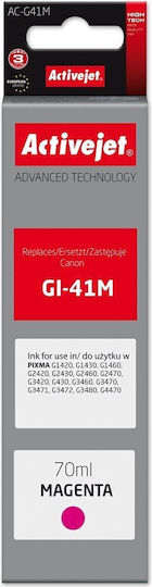 Active Jet Compatible Inkjet Printer Ink Canon Gi-41m 4544c001 70ml Multiple (Color) 1 Piece