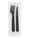 TnS Cutlery Set Black 24 Pieces