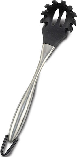 Nava Elegance Tiefe Servierlöffel Nudeln Sieb Rostfreier Stahl Silber 30cm