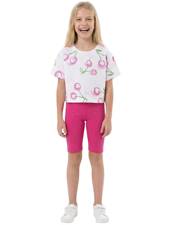 Nek Kids Wear Kids Set with Leggings Summer 2 P...