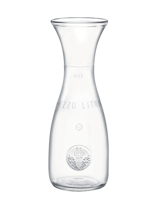 Bormioli Rocco Misura Καράφα Σερβιρίσματος με Πώμα 500ml 12τμχ