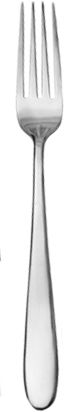 Raki Set Of Silver Stainless Steel Table Forks 6 Pieces