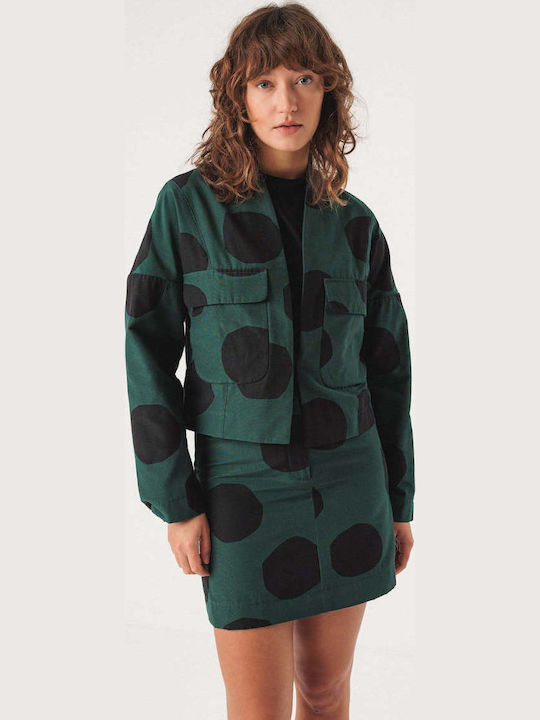 Skfk Women's Jacket Green/Black
