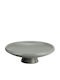 Raki Lava Cake Stand Plastic With Stand Gray 25x25x25cm