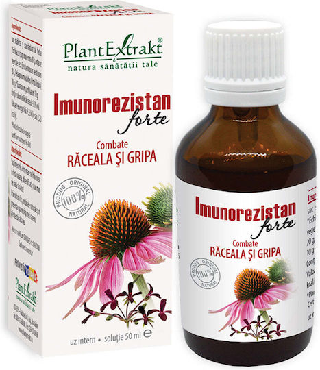Plantextrakt Imunorezistan Forte Supliment pentru Întărirea Sistemului Imunitar 50ml