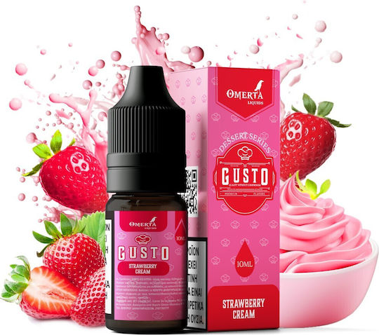 Omerta Έτοιμο Υγρό Αναπλήρωσης Strawberry Cream 9mg 10ml