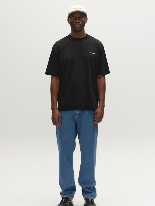 Gabba Nigel Boxy T-shirt Μαυρο