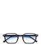 Red Raven Harper Unisex Sunglasses with Gray Frame and Transparent Lens