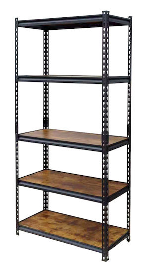 Home Use Dexion Shelf 90x40x183cm With 5 Shelves Total Load Capacity 875kg