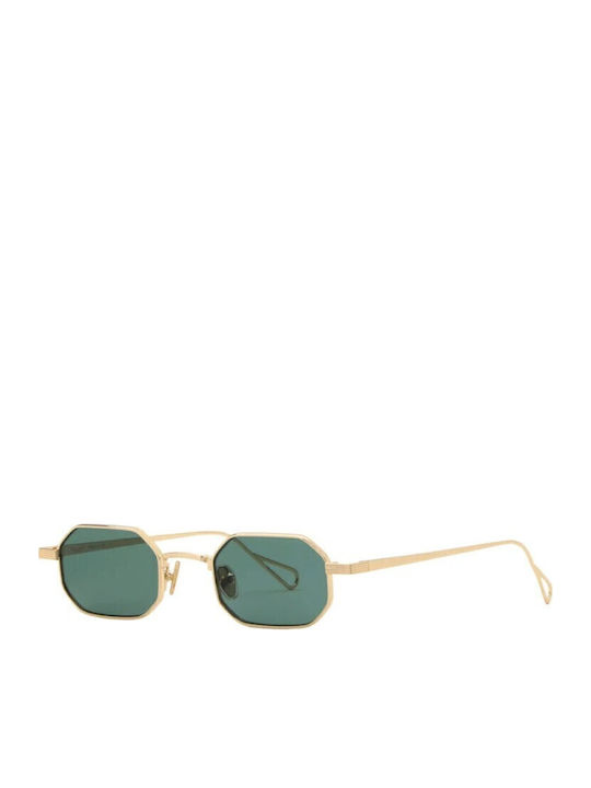 Spektre Unisex Γυαλιά Ηλίου με Χρυσό Μεταλλικό Σκελετό ATA02S
