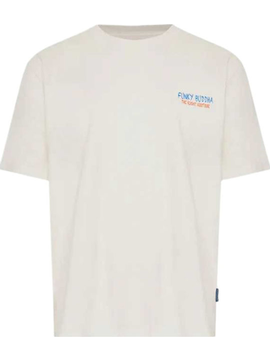 Funky Buddha T-Shirt Weiß