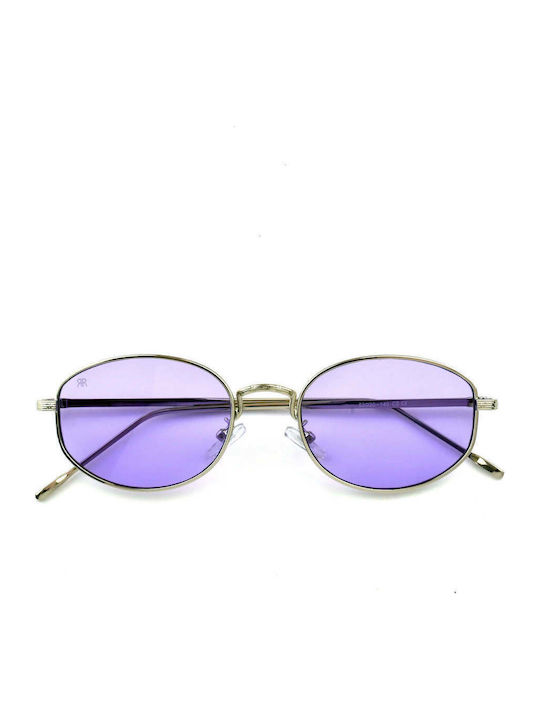 Red Raven Palma Unisex Sunglasses with Purple M...